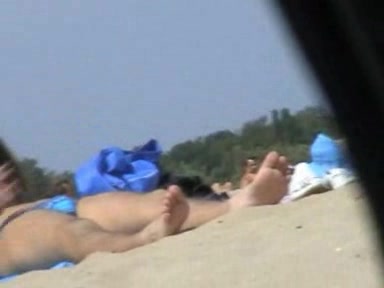 The nudist beach is the best place for a