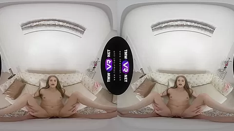 Cutie Cools Down With A Facial - TmwVRNet