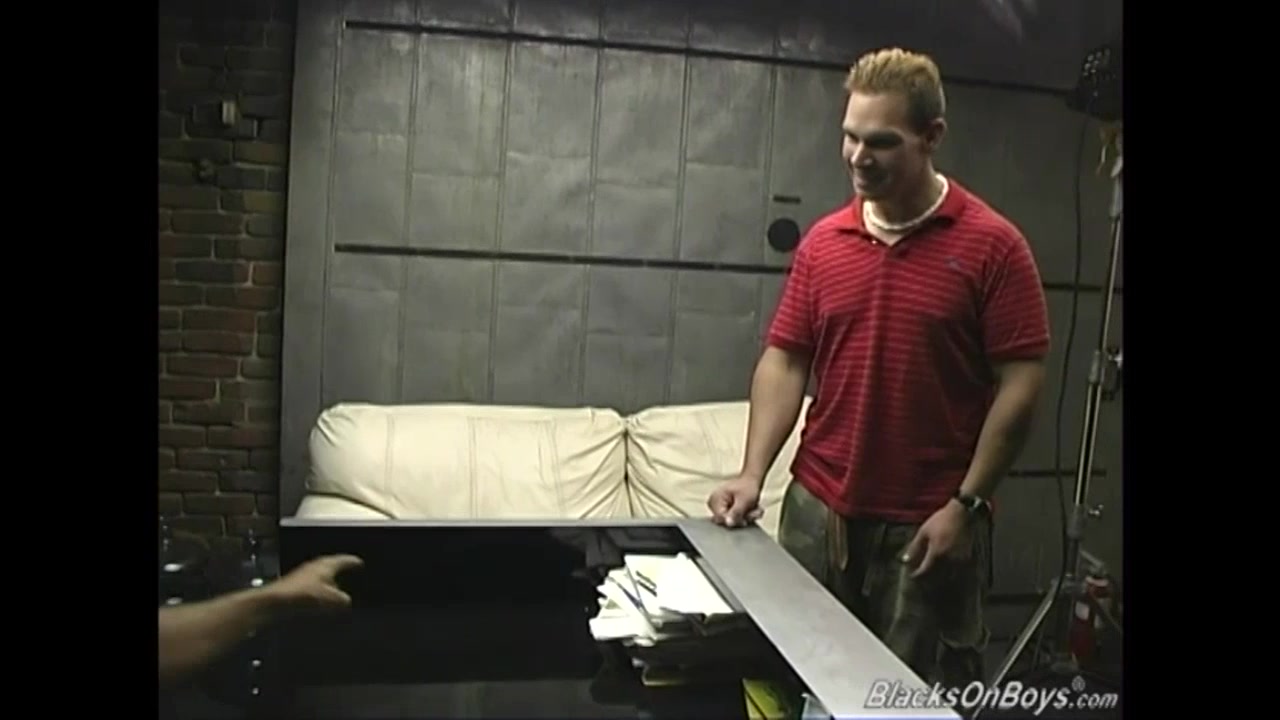 White perv gets black cock punishment