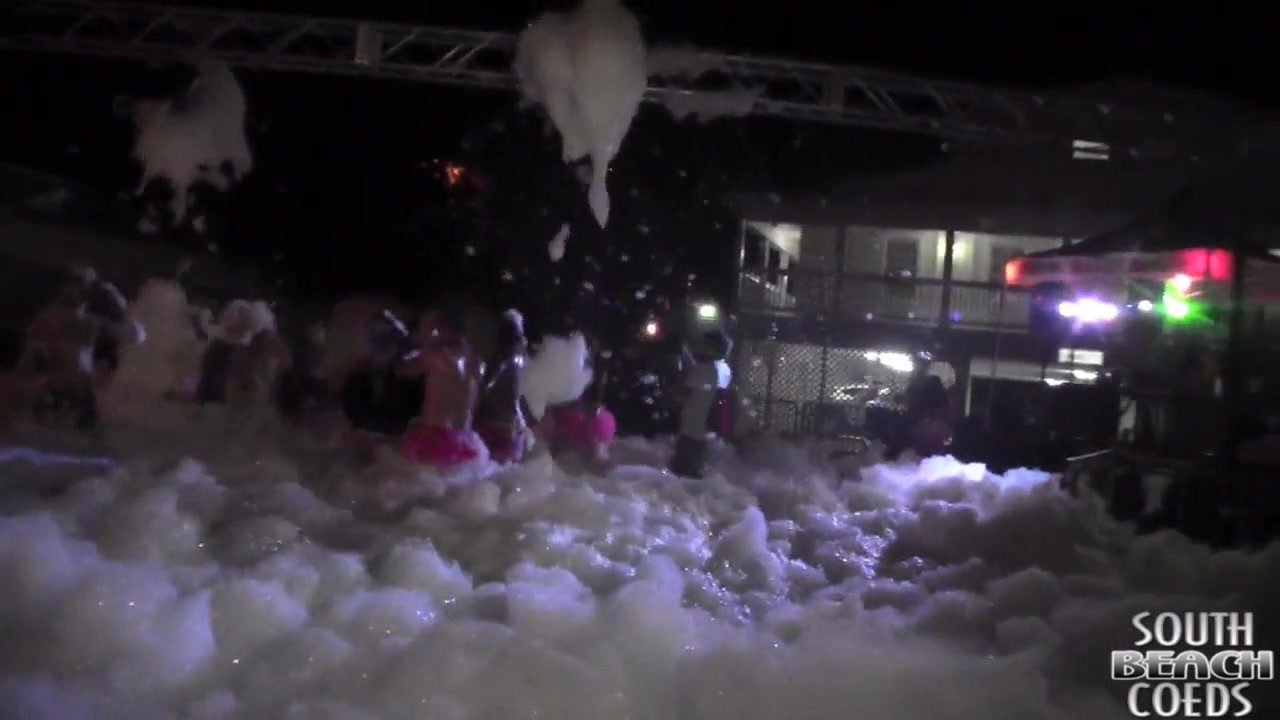 Filming in Key West Strip Club then Going to a Wild Foam Party Fantasy Fest 2014 - SouthBeachCoeds