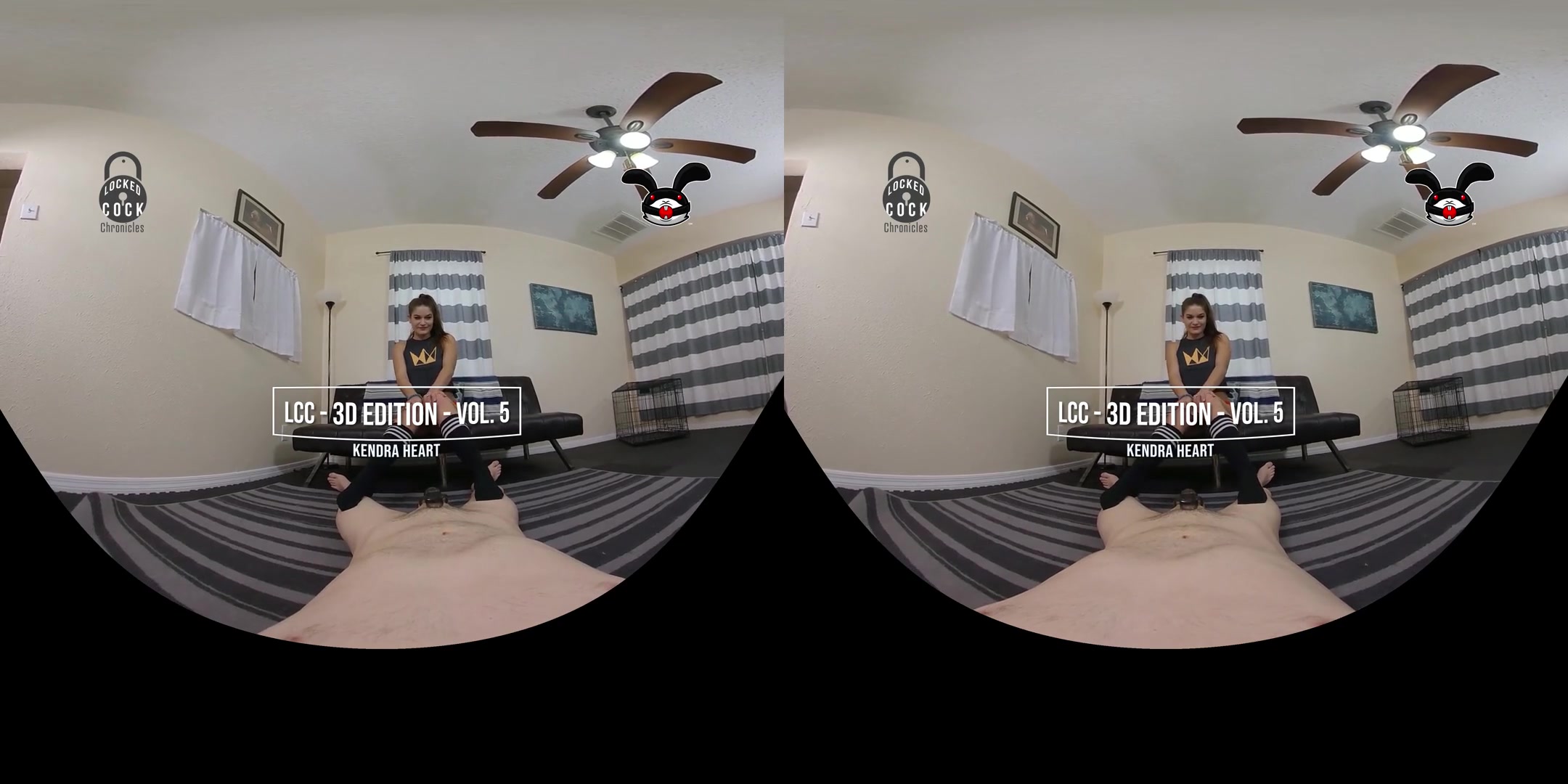 Locked Cock Chronicles - 180 - 3D - VR Edition - Volume 5 - Kendra Heart; Busty teen 18+ Chastity Torture