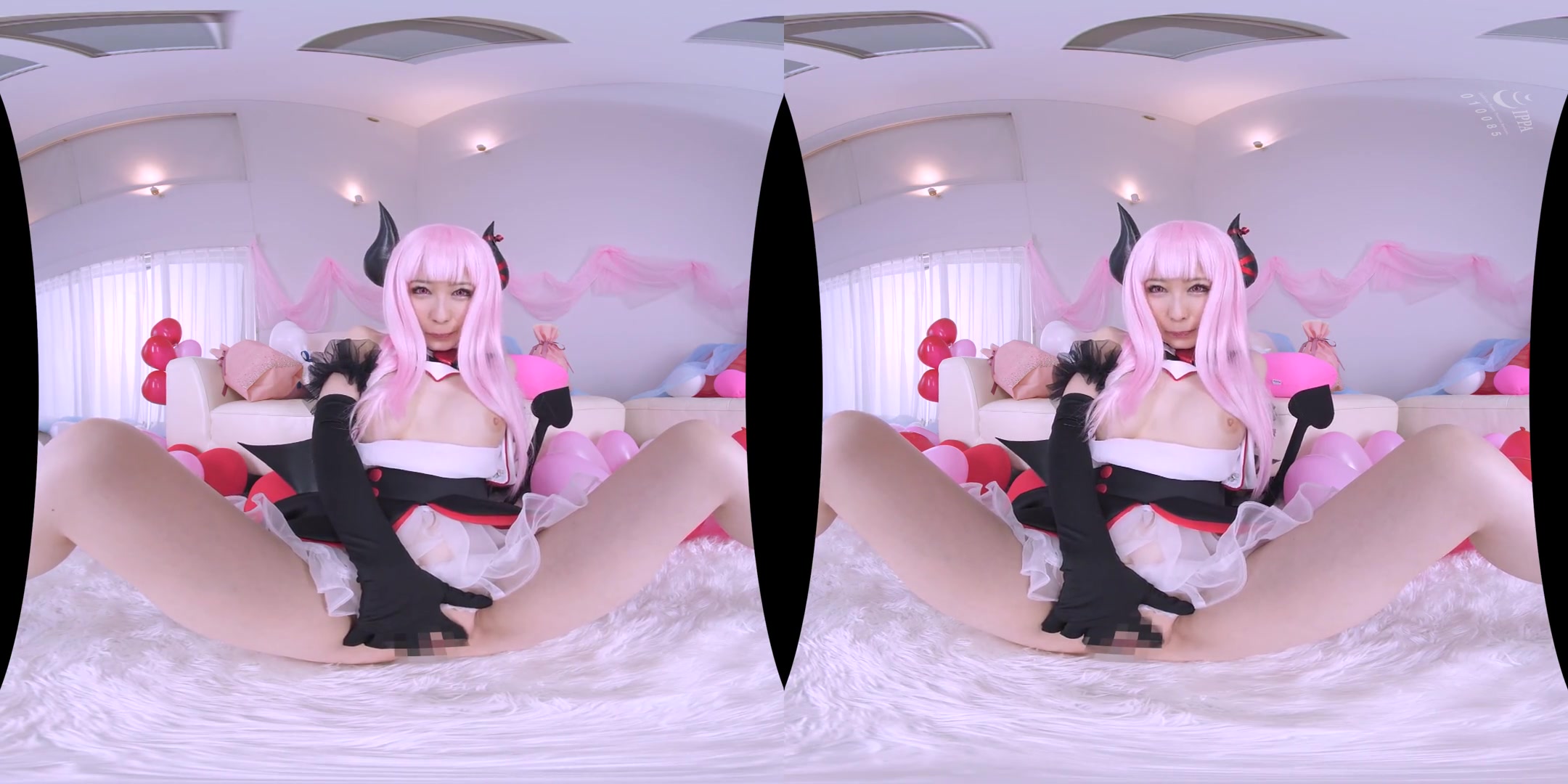 Rin Asuka EvE Channel VR; Japanese Little Devil Cosplay