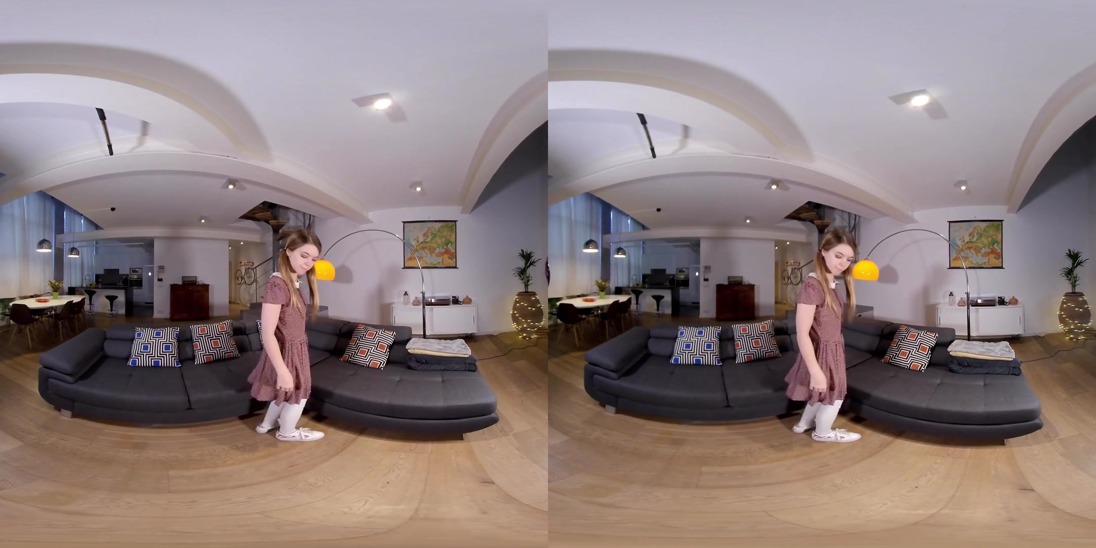 Innocent Lina - Cute Amateur Riding her Dildo - SexLikeReal