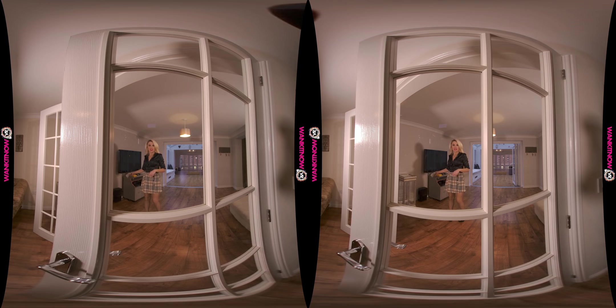 Dirty Little Secret - Big Tit Blonde Solo Striptease