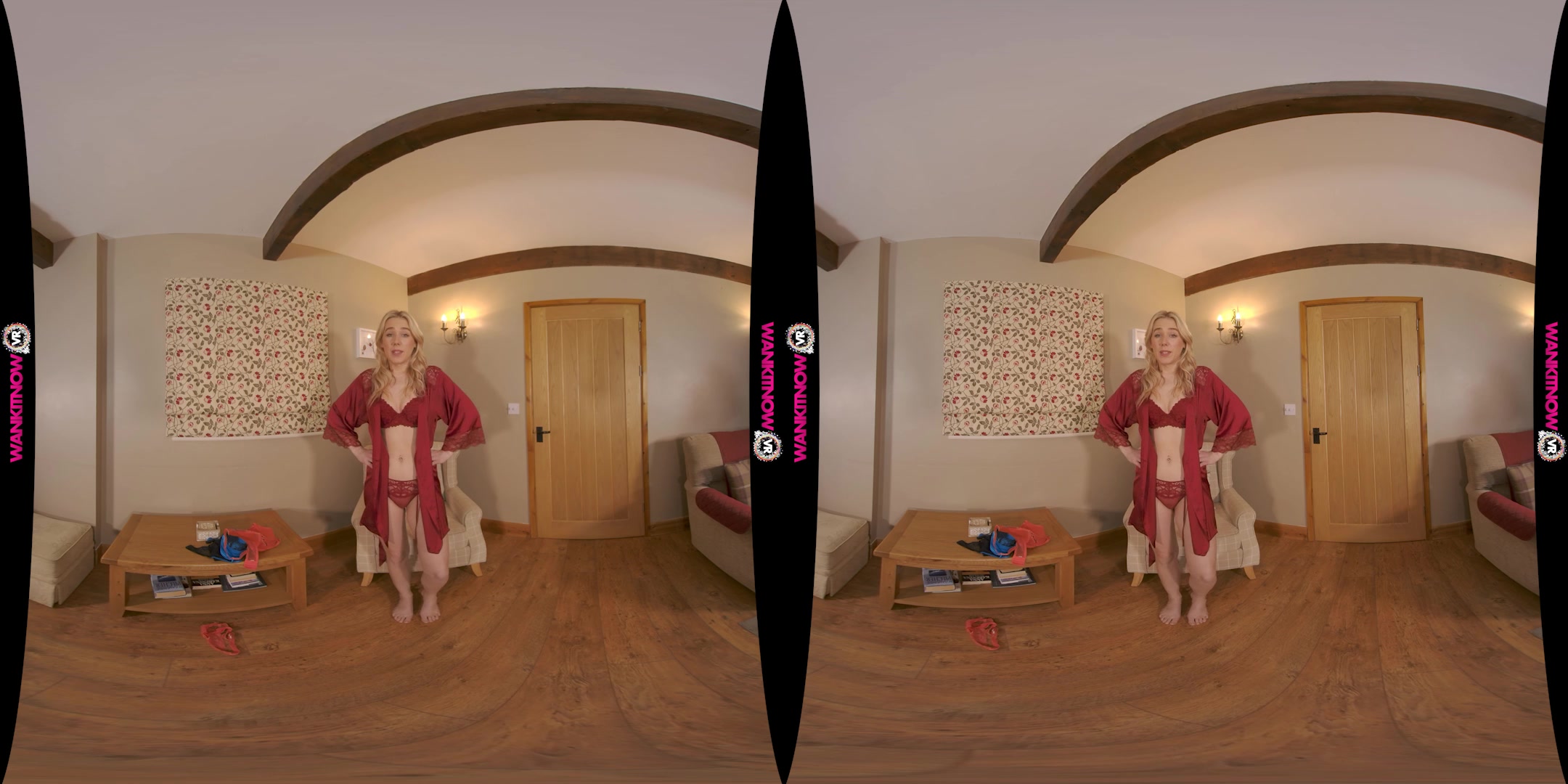 Lingerie Thief featuring Amy W - WankitNowVR