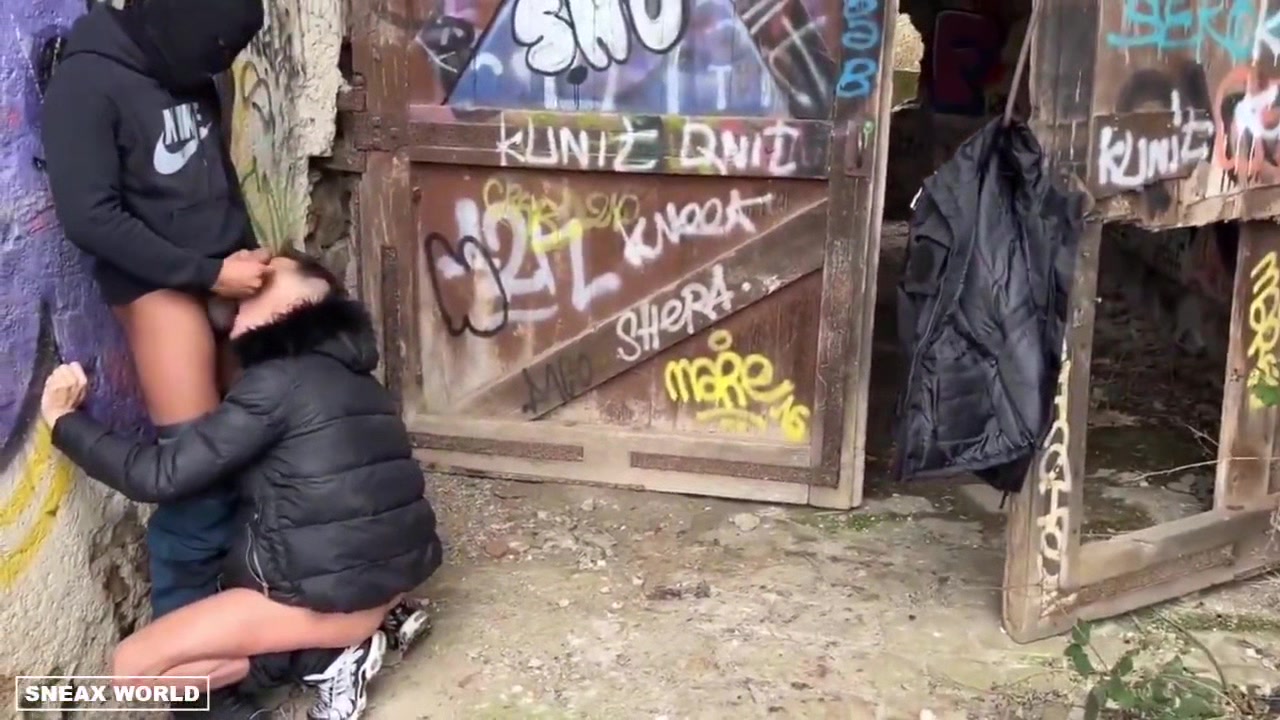 French outdoor cock sucking