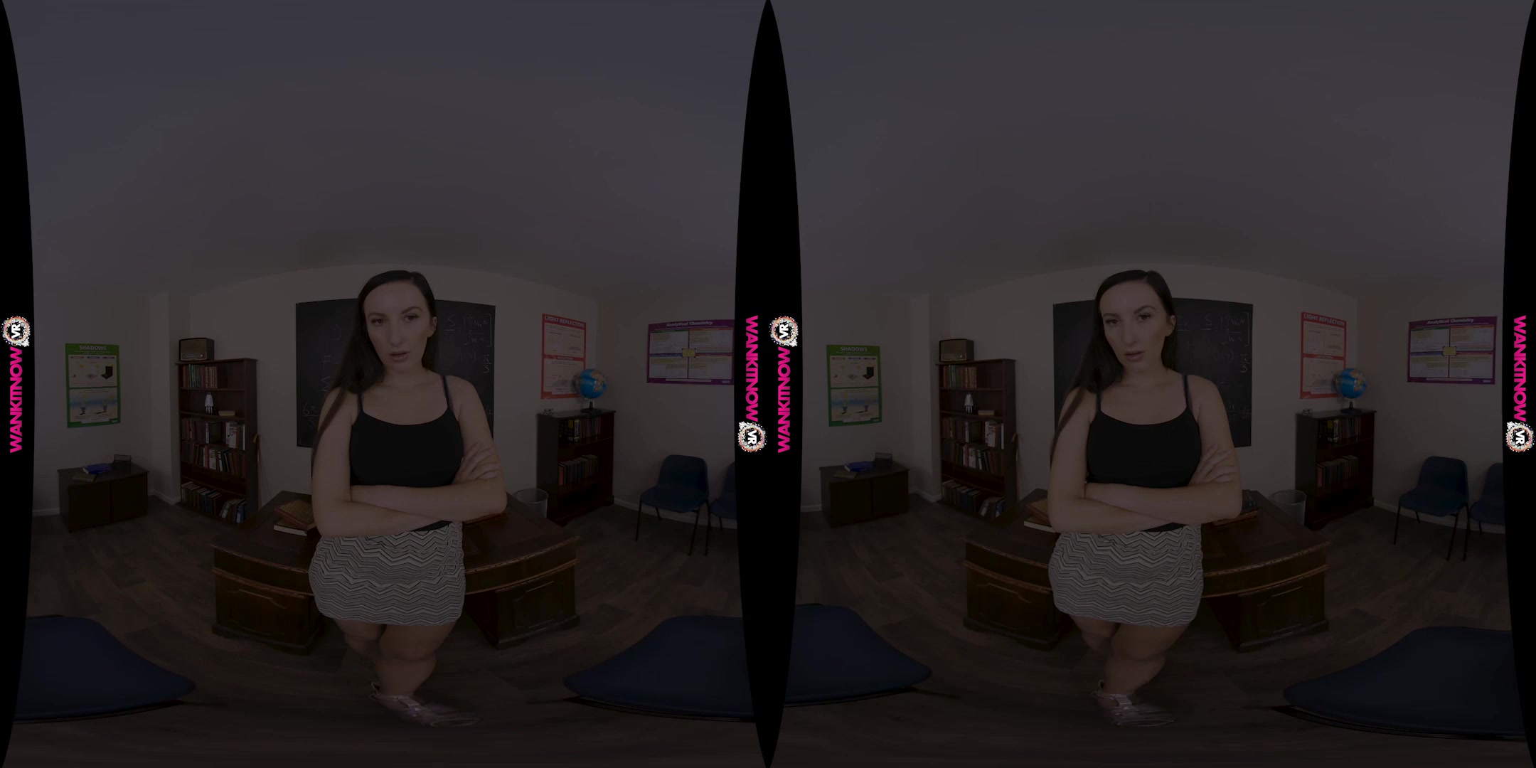 College Spy featuring Sophia Smith - WankitNowVR