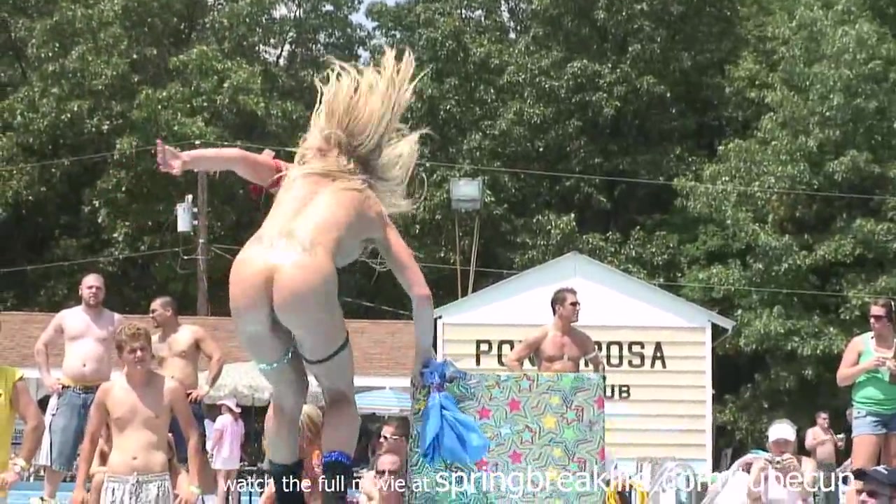 SpringBreakLife Video: Blonde And Naked