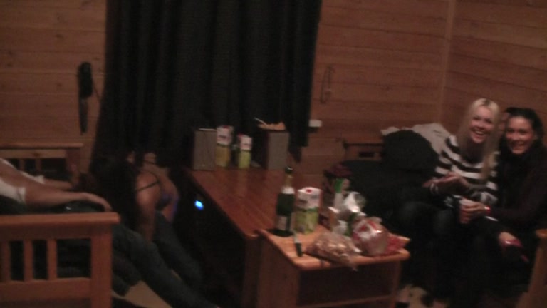 Dude squeezing bare student 18+ booties and fucking the muff