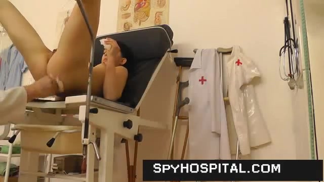 Lousy gynecologist spying on teen 18+ patient