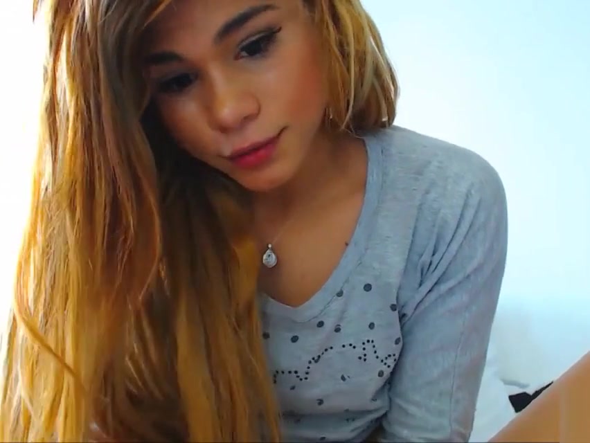 Beautiful Red Head TransGirl Pleasuring Her Self