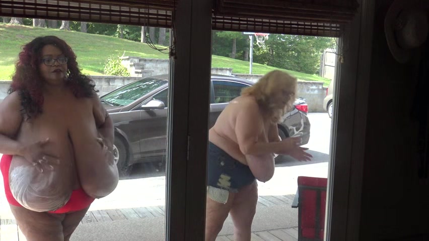 Suzie and Norma Tit Window Wash