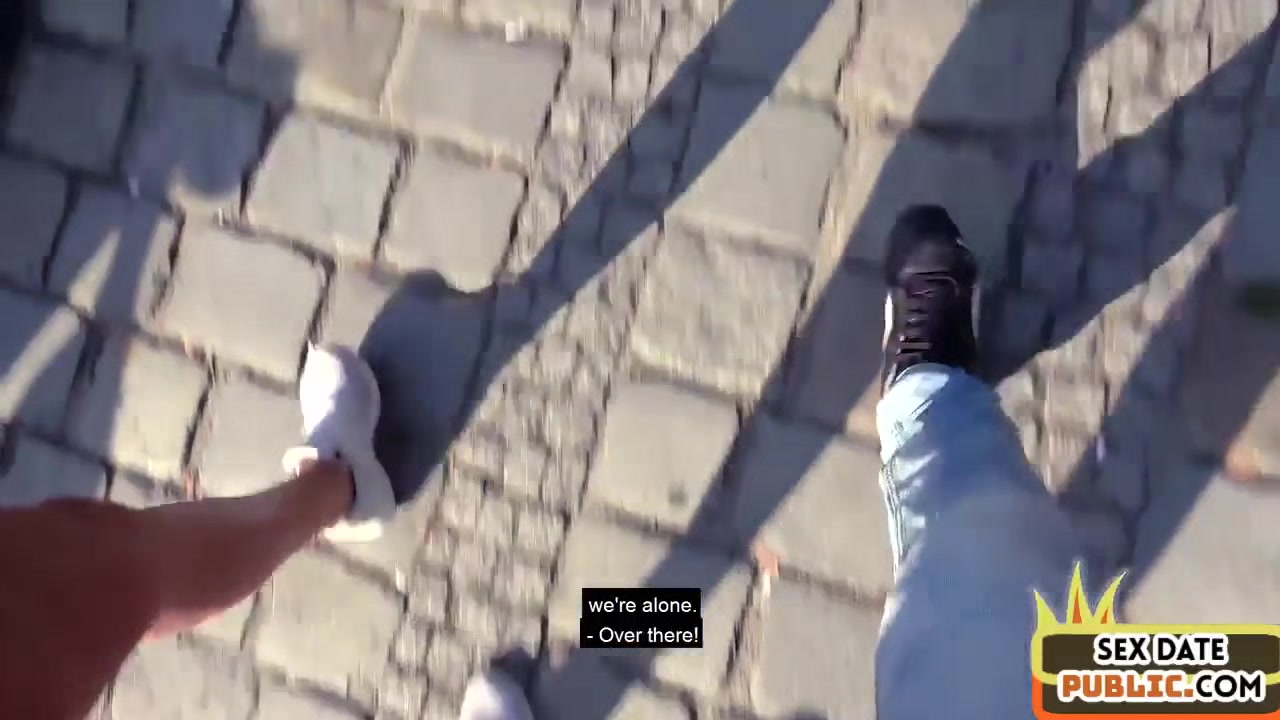 Busty amateur Latina MILF fucked in public action outdoor