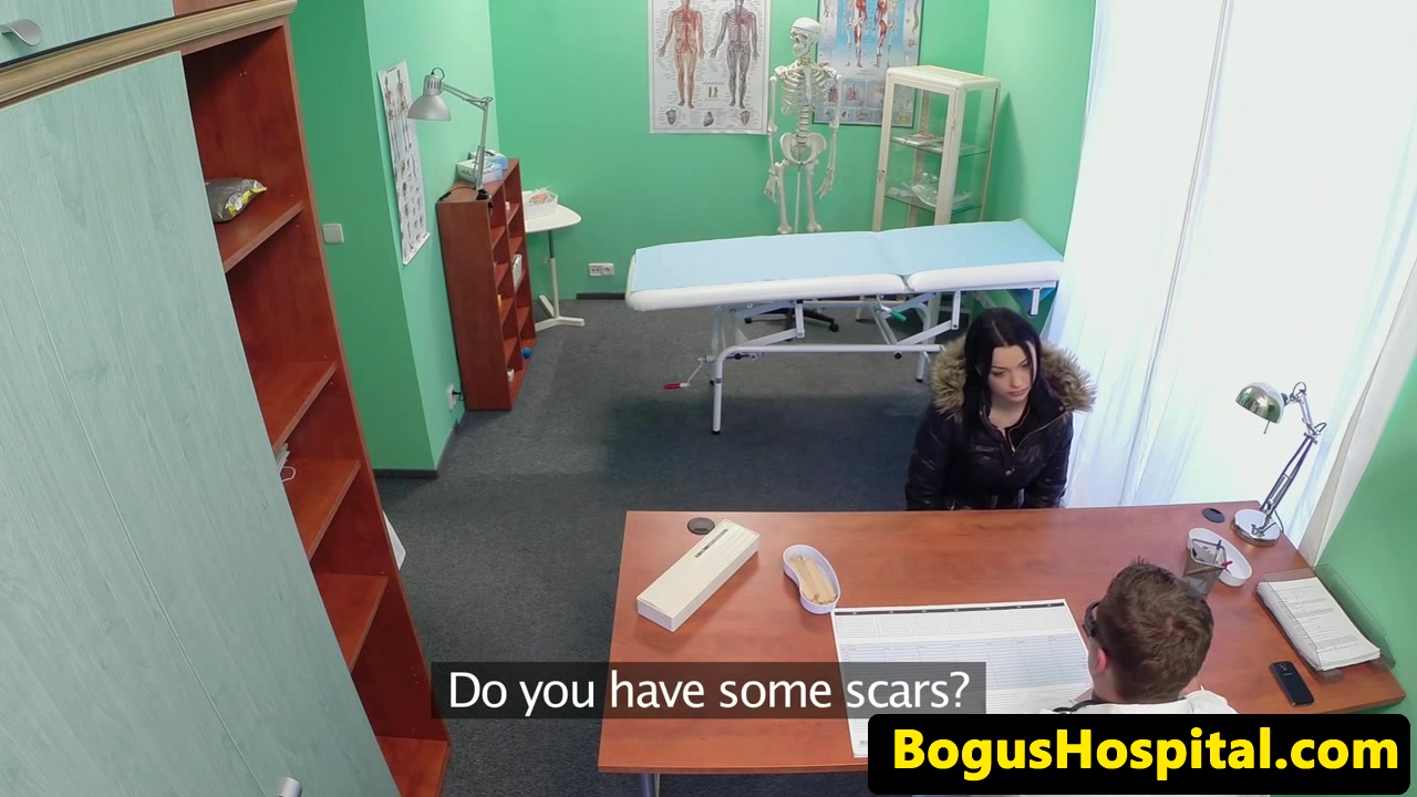 Naughty medical massage on hospital