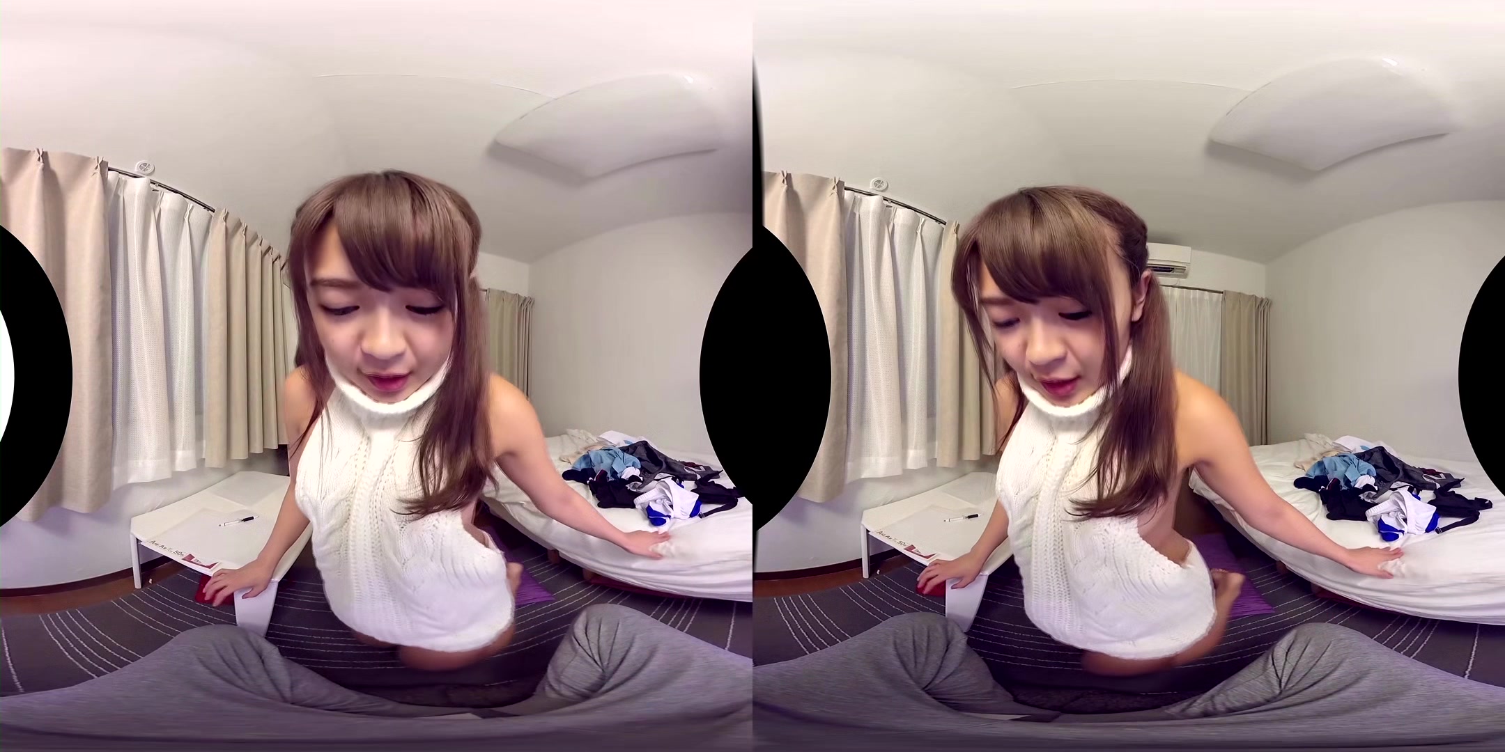 Apartment Days! Act 1; Softcore Japanese Virtual Girlfriend Experience Non-Nude Vr