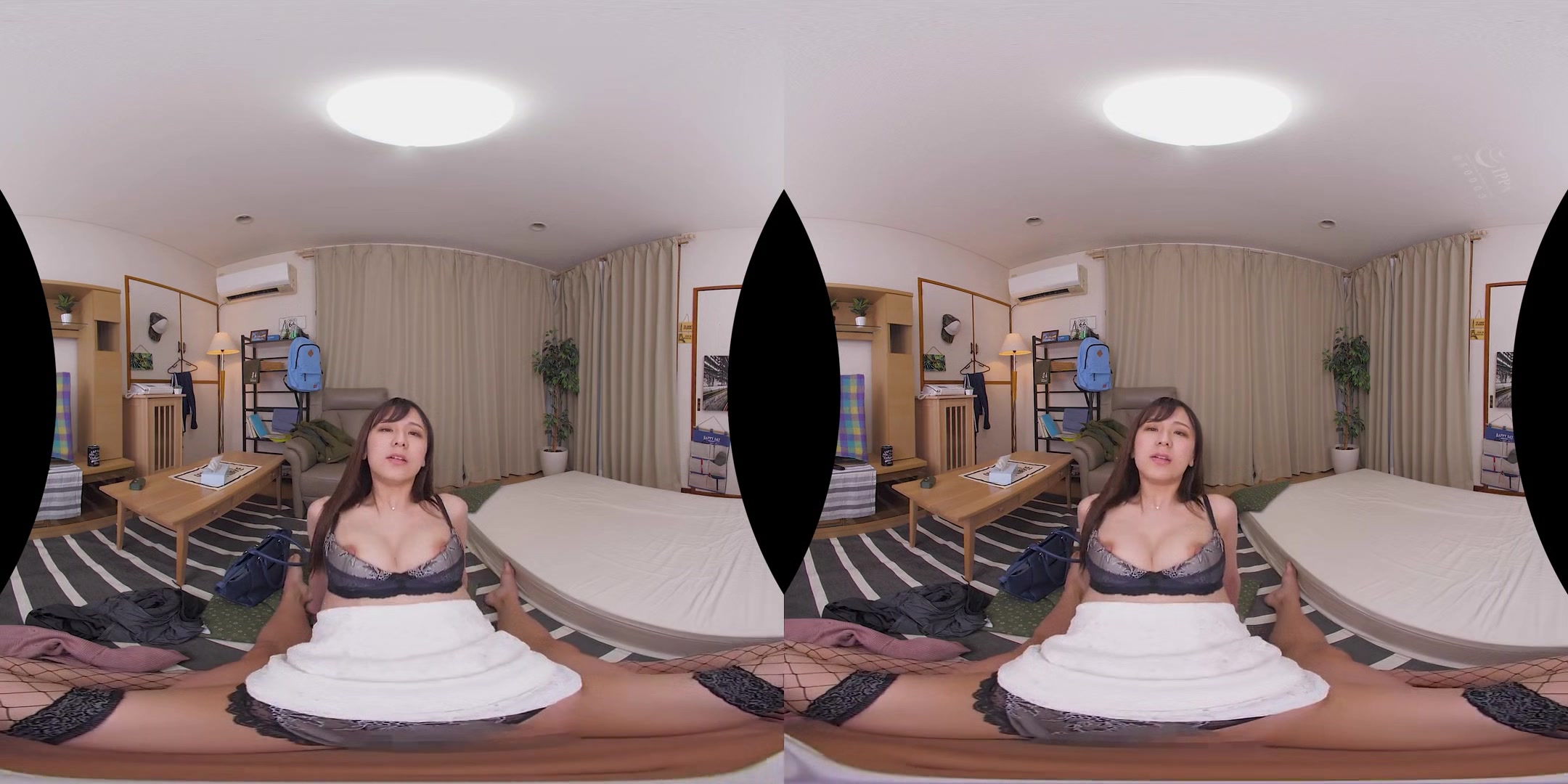 Welcome to the Continuous Orgasm: Raw Instinct - Japanese Babe in Fishnet Stockings Fucked POV