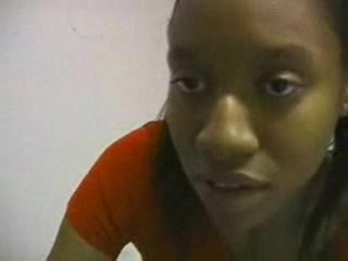 Chocolate skinned girl jerks off my lucky dick
