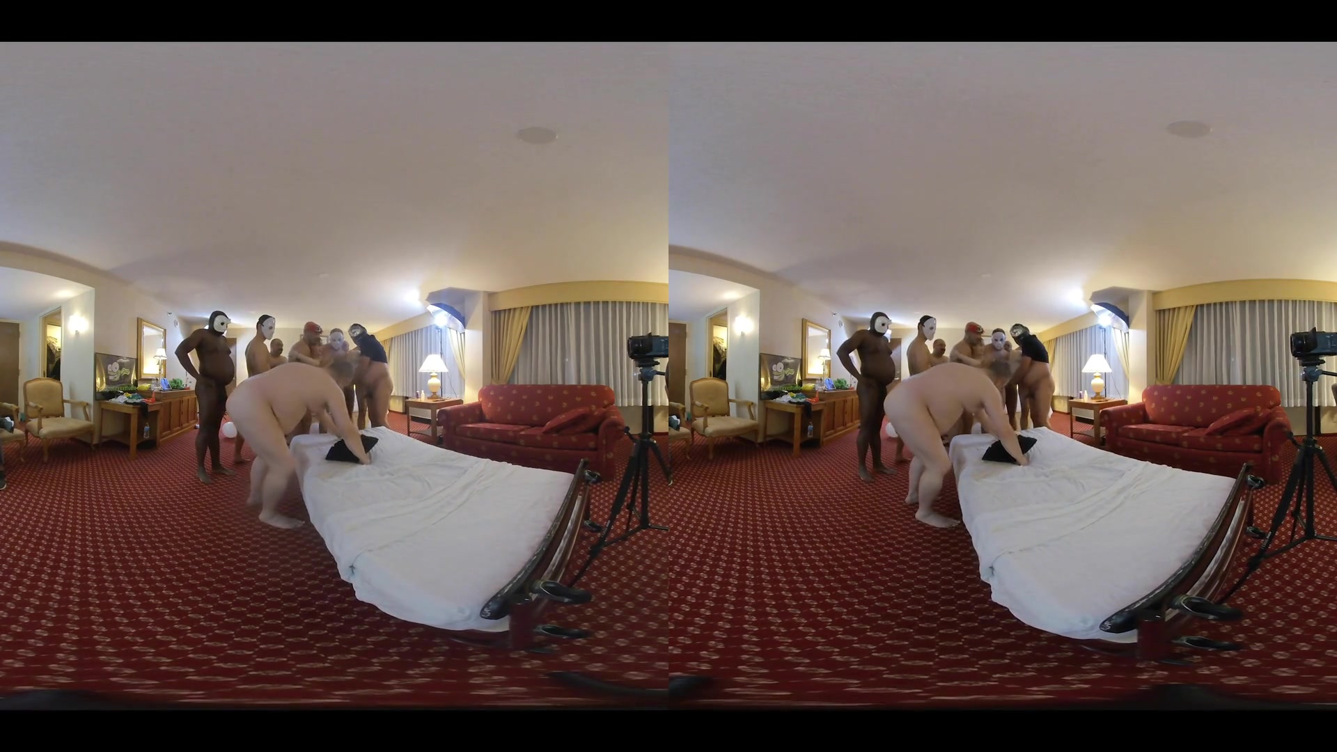 Anastasia Rose Gangbang 2 of 2 - Amateur VR Gangbang
