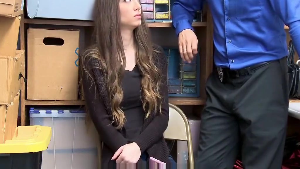 British Shoplyfter and Fucked by Security Guard