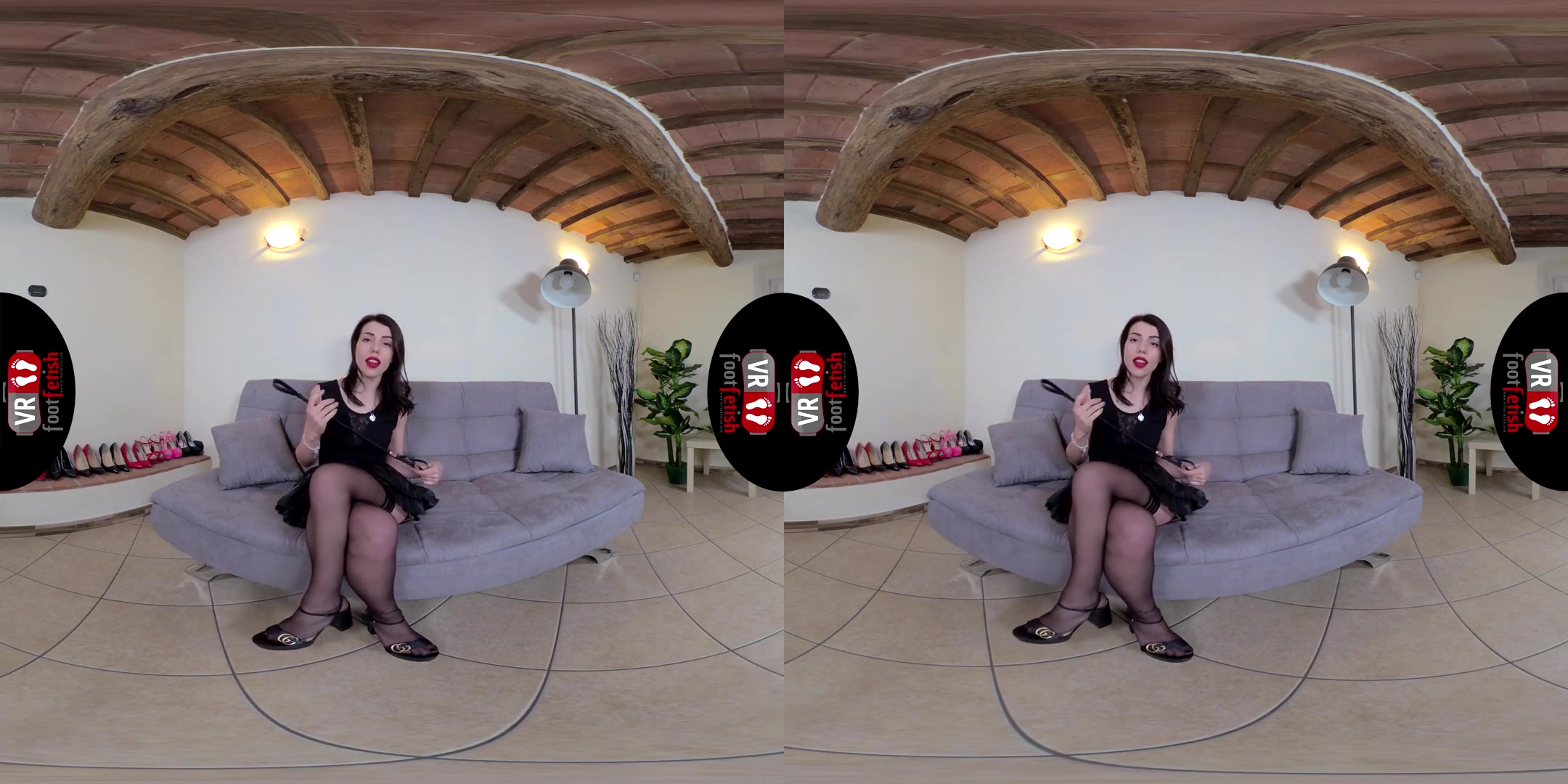 Sensual Petra Seduces You With Her Delicious Feet - Nylon Stocking Foot Fetish