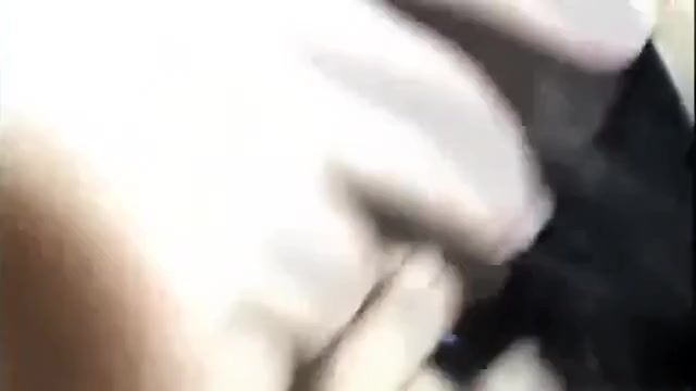 Asian slut received a creampie inside her cunt