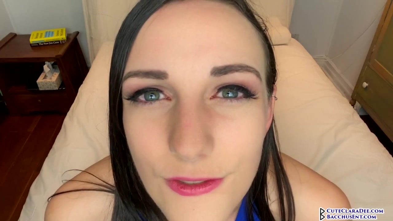 Clara Dee Begs You To Cum In Her Mouth - Joi July 25 - Close Up Face