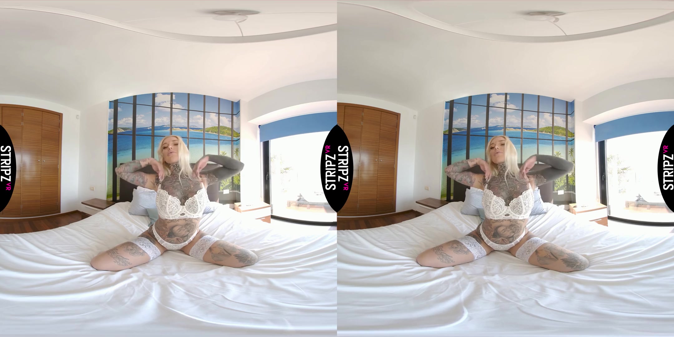 Sex Kitten - Tattooed Alt-Girl Solo Striptease - SexLikeReal