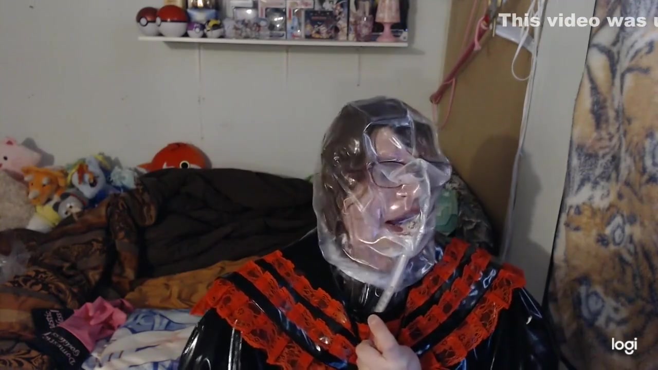 Pvc Rubber Sissy Breathplay And Pillow Hump
