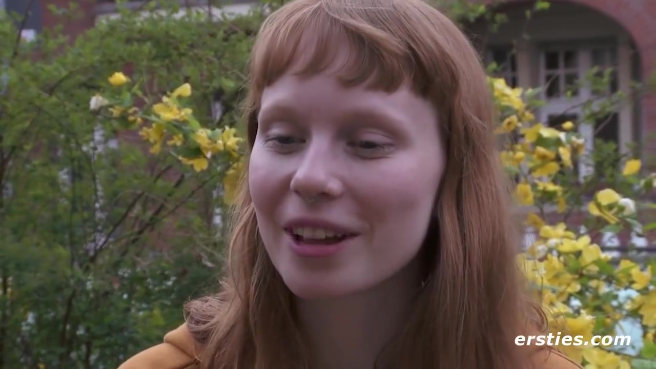 Sexy Redhead Masturbates While We Get To Watch