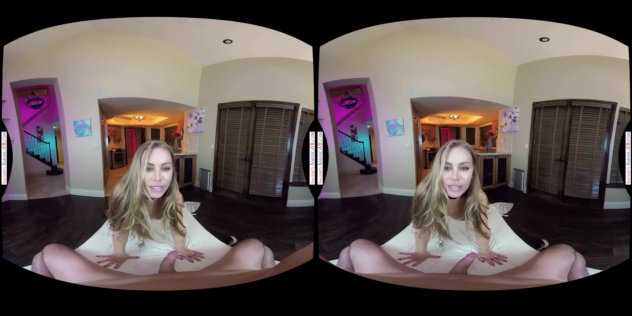 Your boss' hot blonde wife Nicole Aniston needs some good dick in her pussy and you are the right guy to give it to her