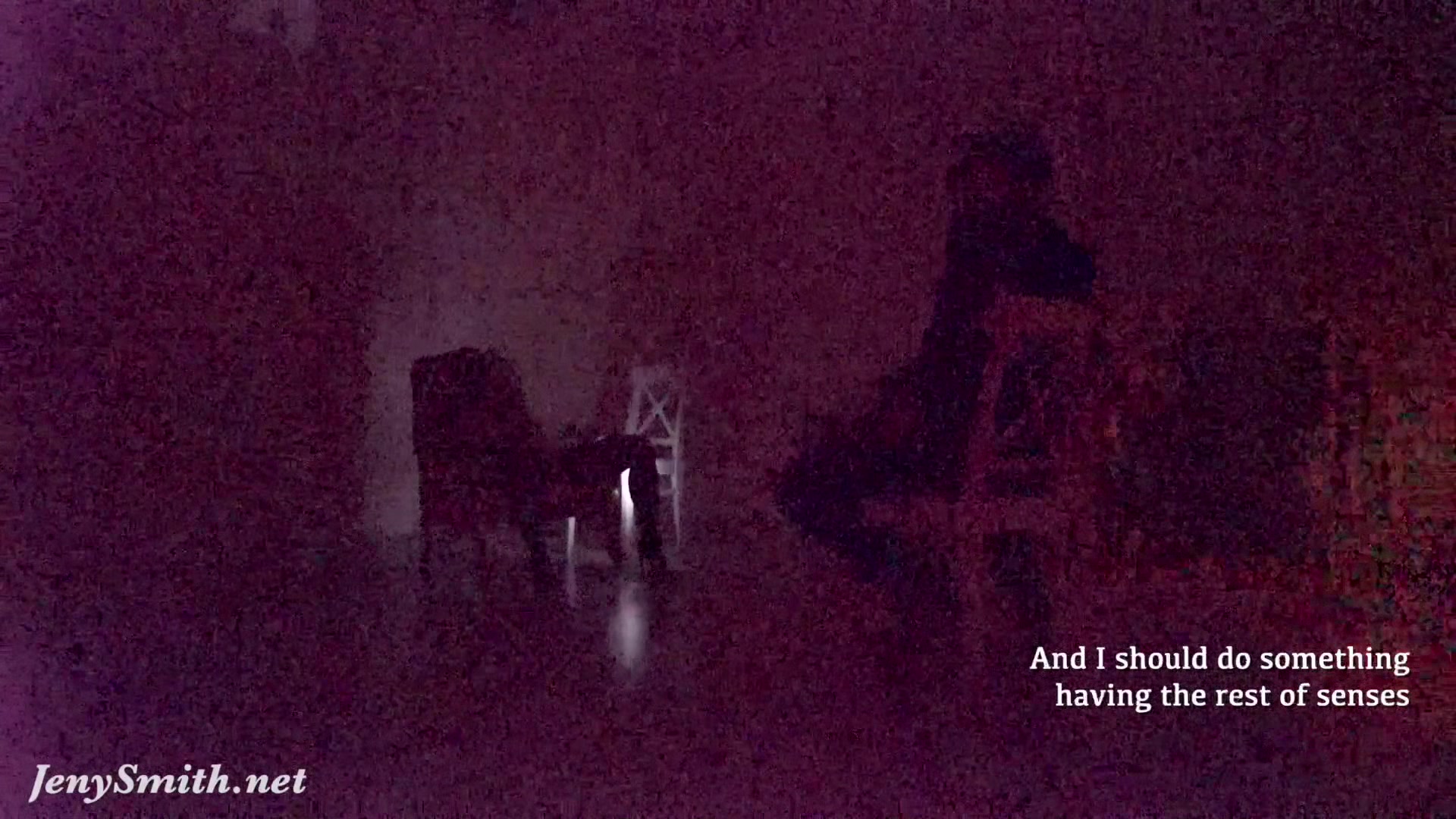 Psychologist in the darkness