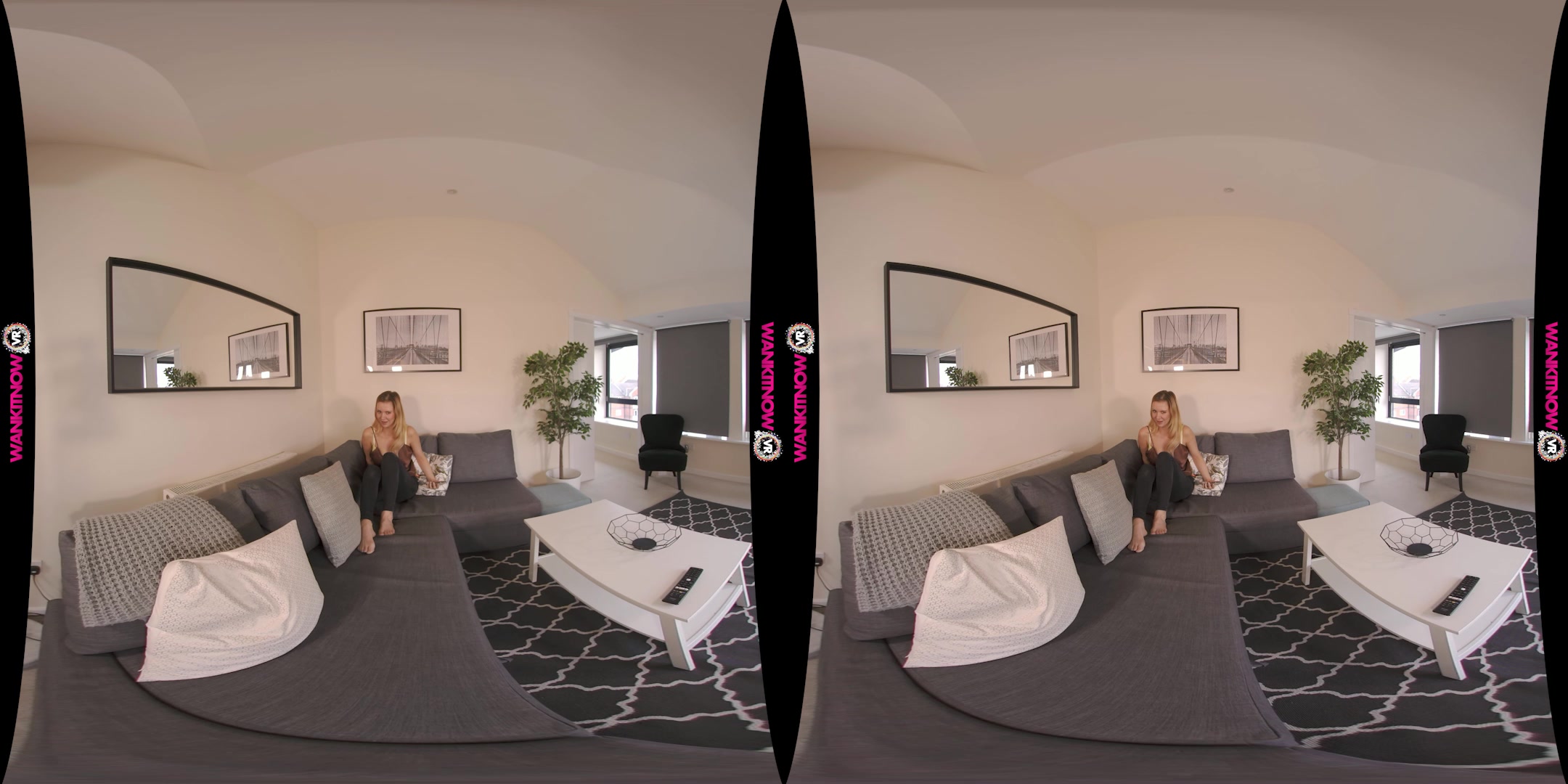 Sneaky Wank featuring Lucy Alexandra - WankitNowVR