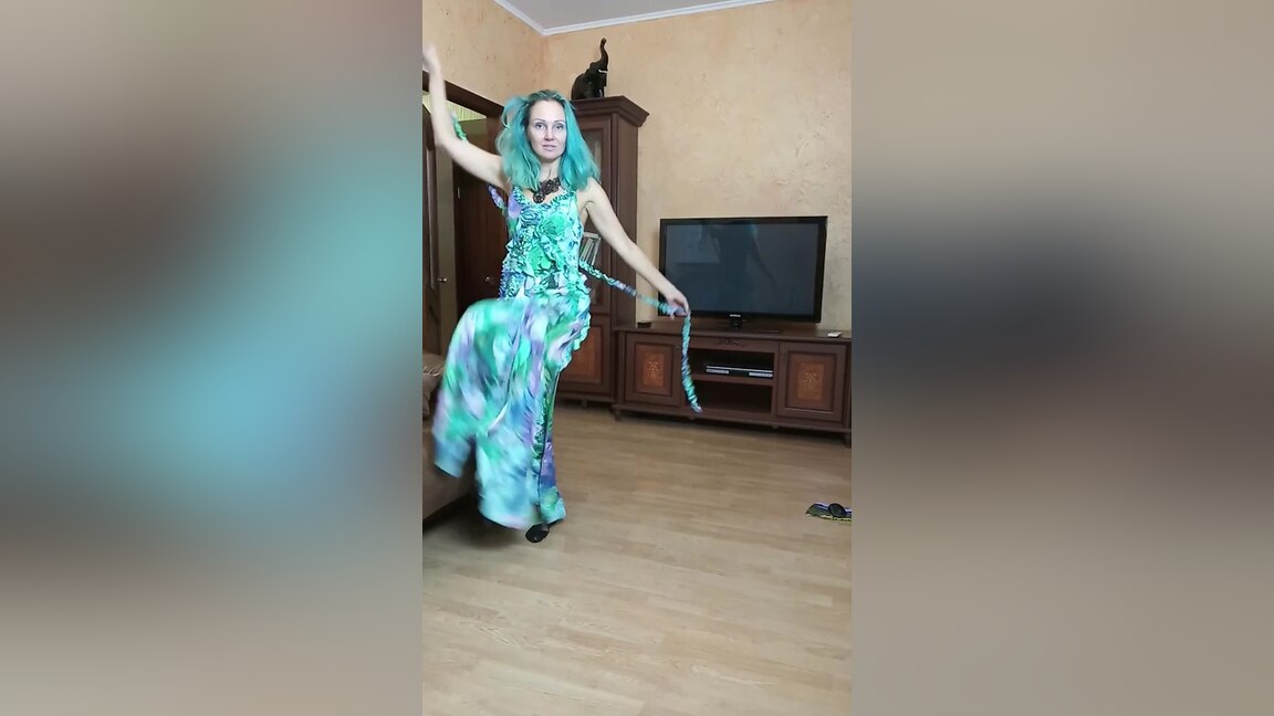 Black Sea Mermaid In Pantyhose - Ladyfoxxx