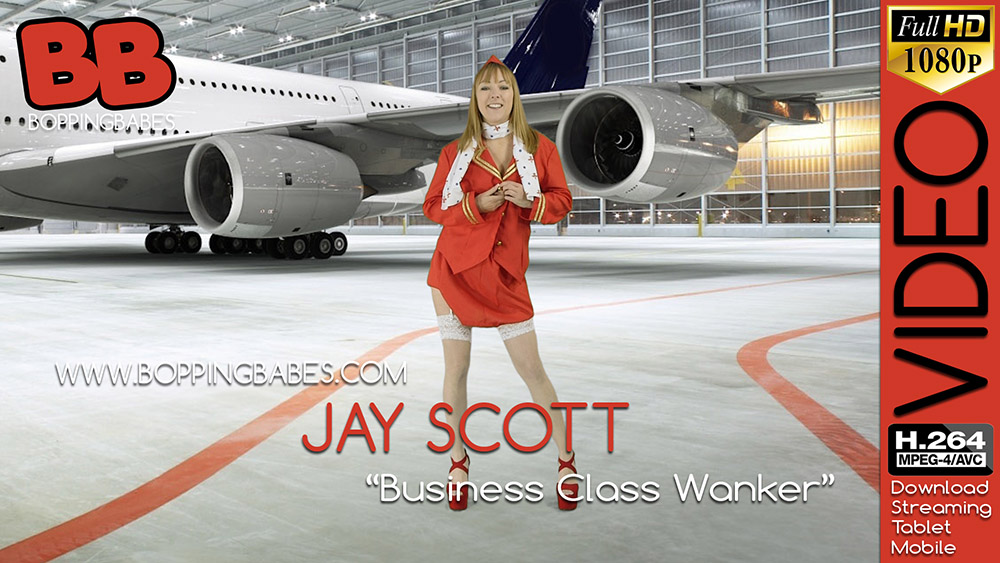 Jay Scott - Business Class Wanker - BoppingBabes