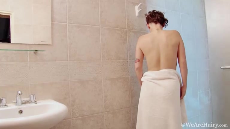 A young and horny Anni Bay enjoys her body - Compilation - WeAreHairy