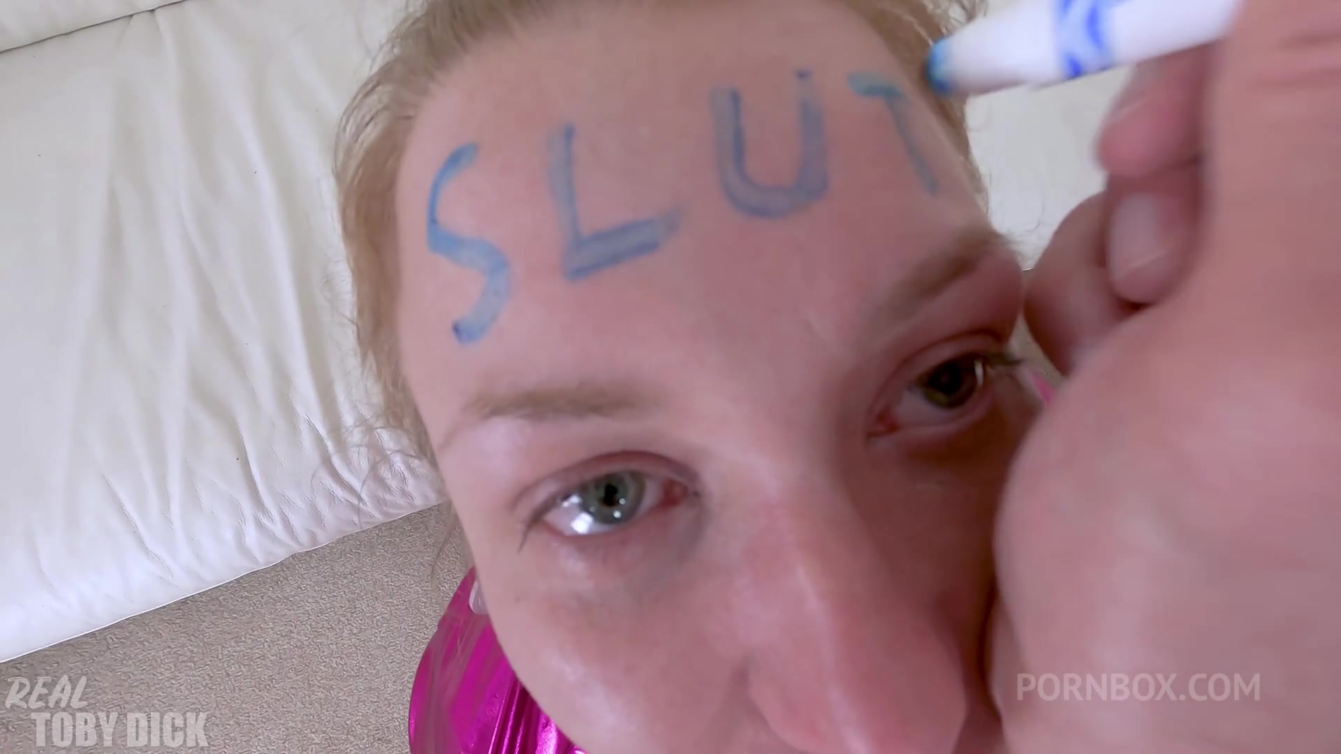 Alice doms Becky with her FIRST ANAL - she is fucked up wrecked - PissVids
