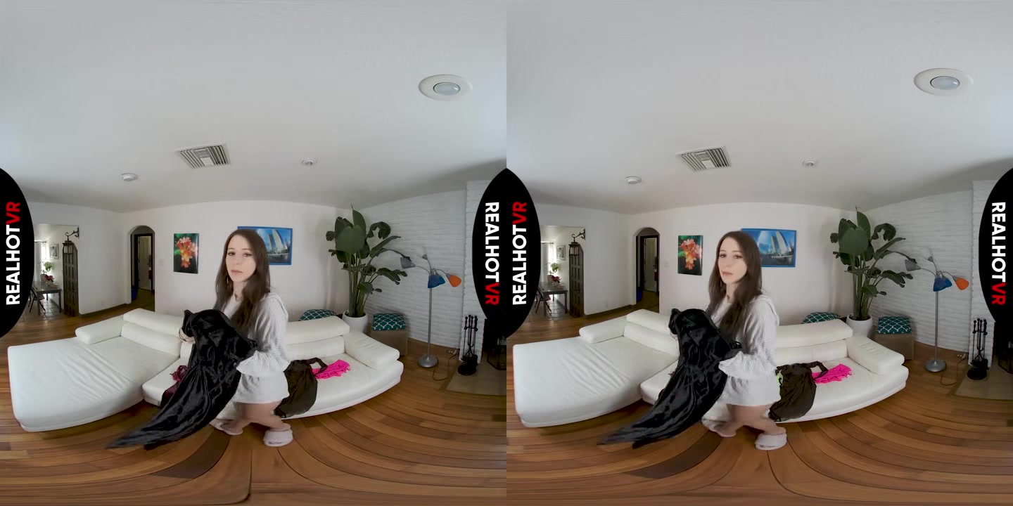 Masturbate To My Teen Tits While I Try On Sexy Cocktail Dresses & Tight Short Shorts - RealHotVR