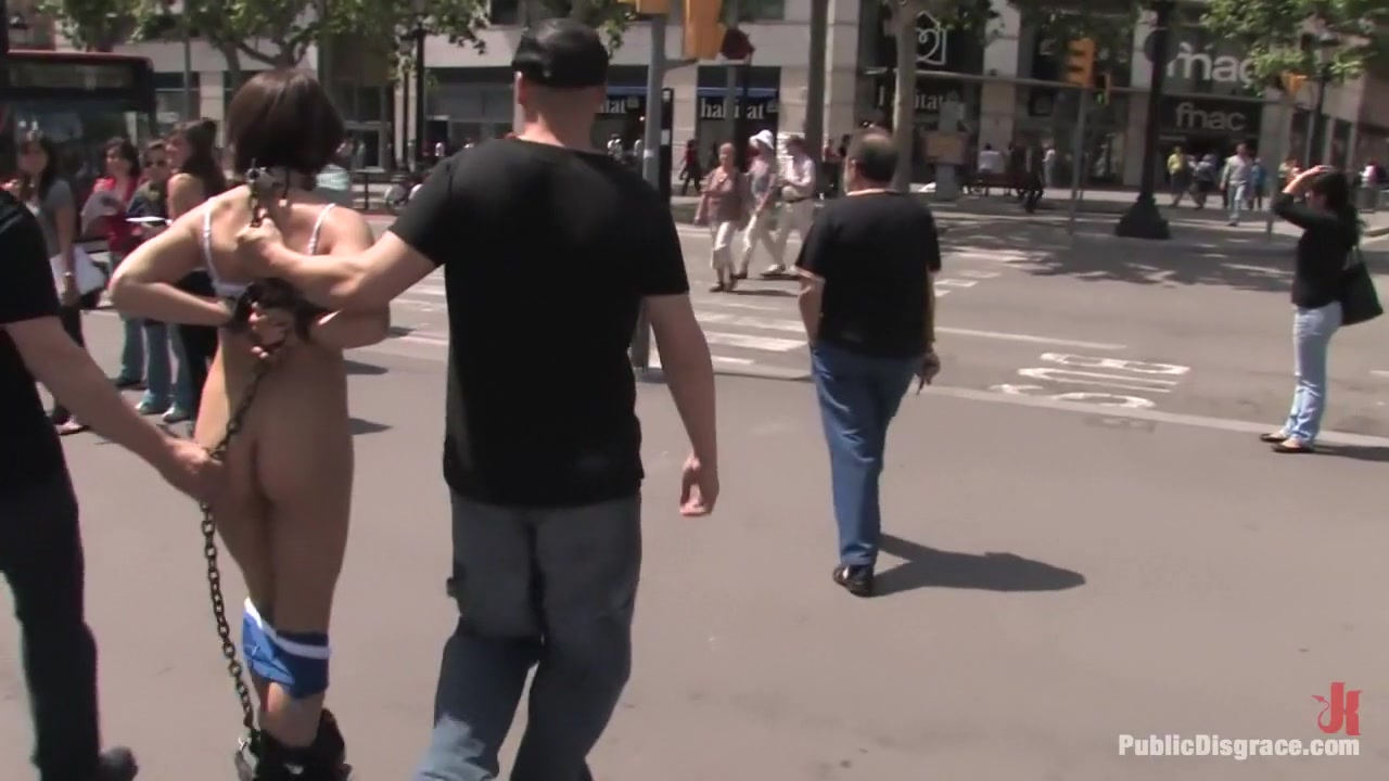 Alina Rose gets fucked by two men in public