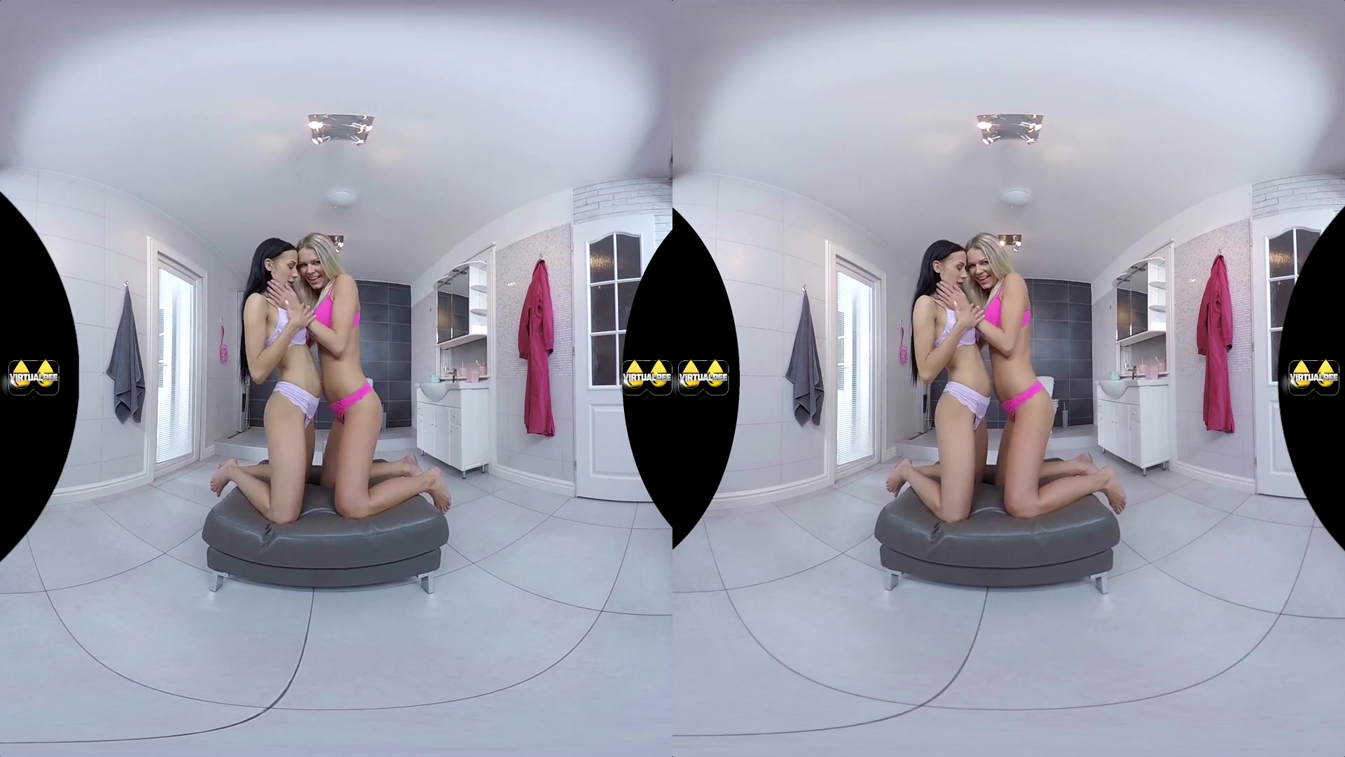 Claudia Mac & Nicole Love in Share The Streams - VirtualPee