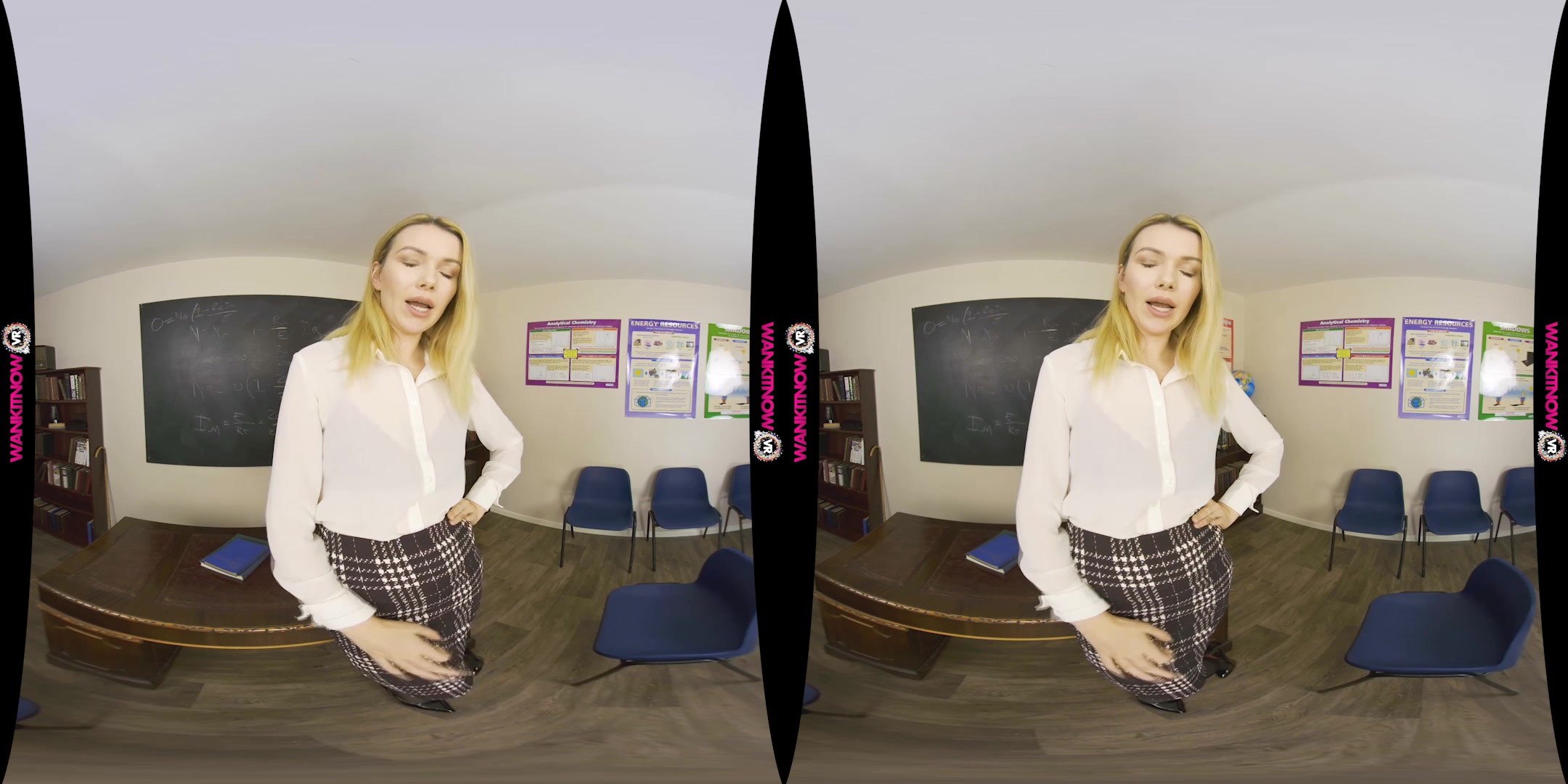 Teacher Punishment featuring Hannah Z - WankitNowVR