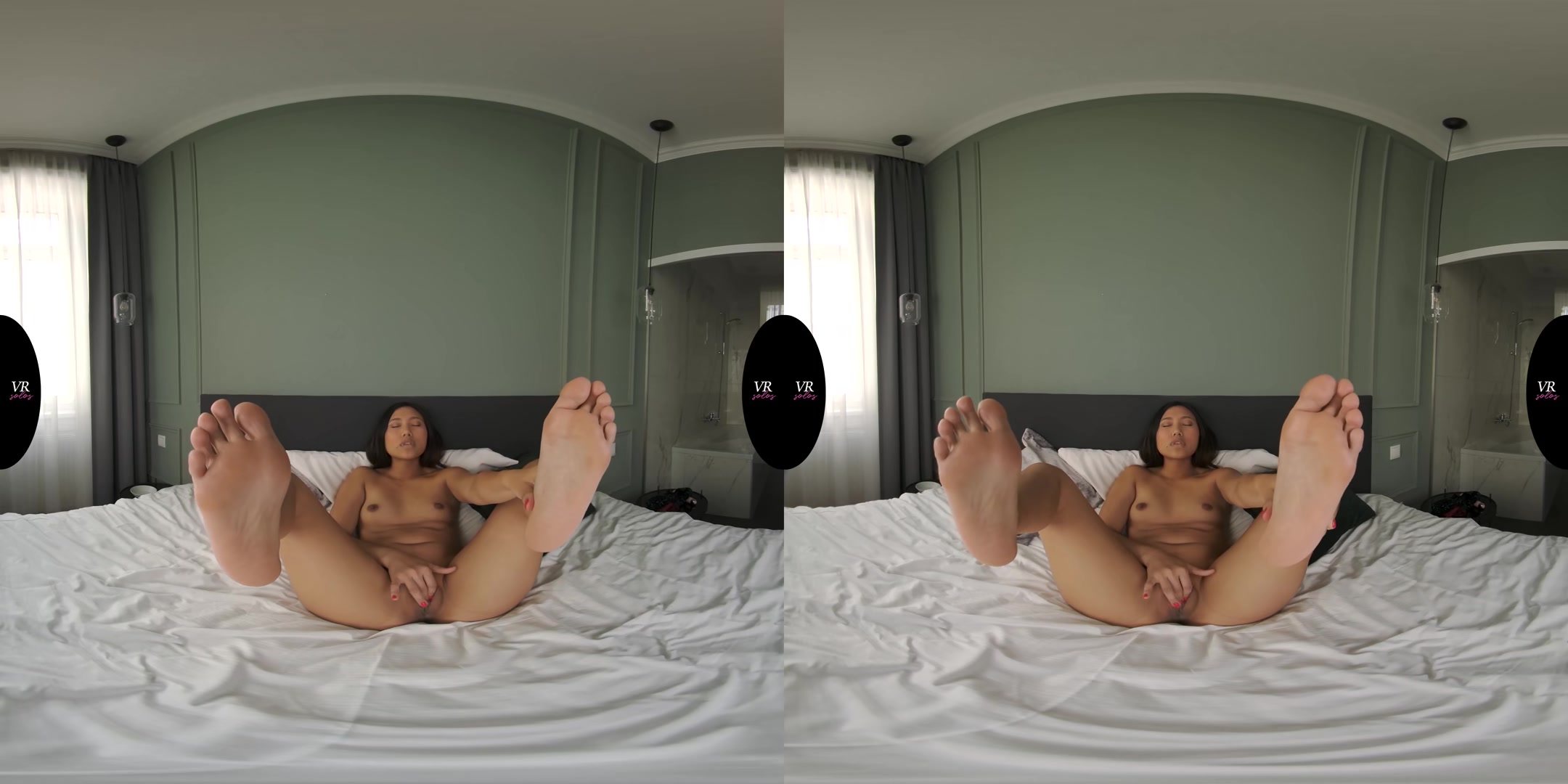 Asian Babe May Thai Loves To Masturbate In Front Of You - VRsolos