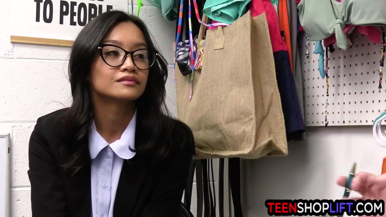 Asian Young Babe Law Student 18+ Busted Stealing - Jade Kimiko And Petite Girl