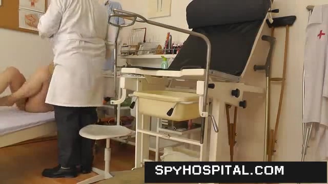 set-up in gyno exam room