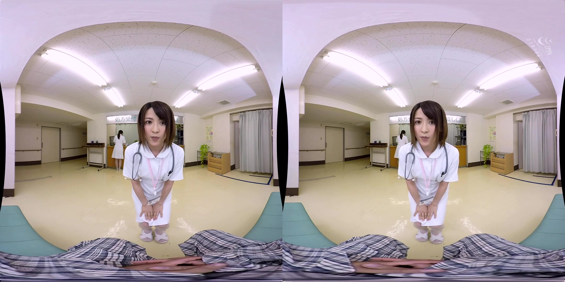 Four Nurses in White Pantyhose 1 - Asian Nurse Nylons Uniform