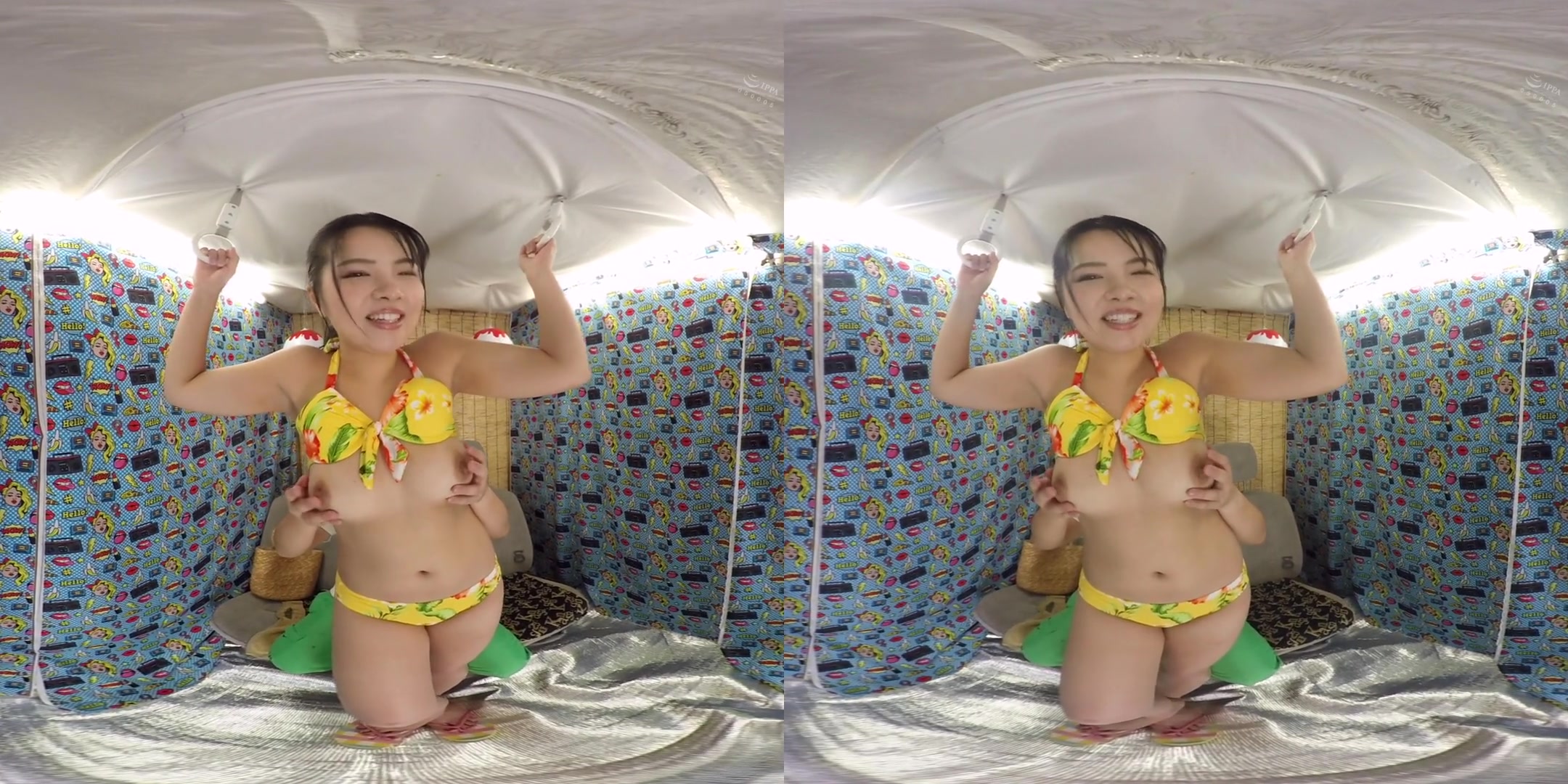 Cute Asian GIrls in Bikini - Tit Play with Japanese Amateurs