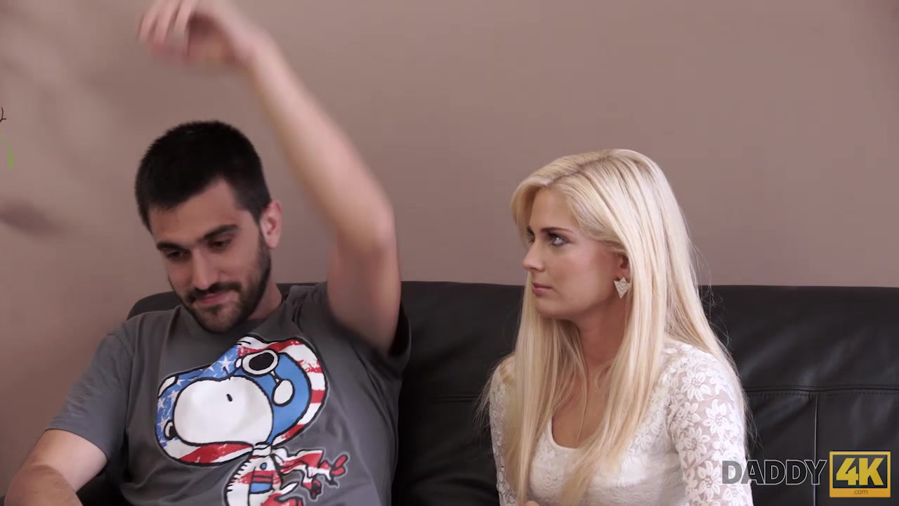 DADDY4K. Blonde cutie wants to have hot sex with experience old man