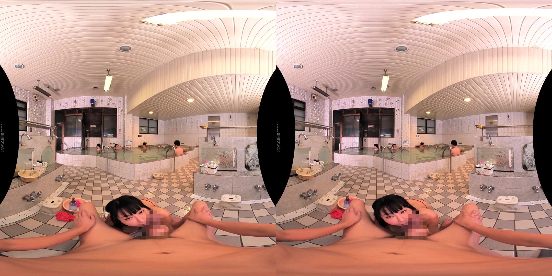 Washing your Body with her Famous I-Cup Tits 2 - Japanese Big Tits Blowjob