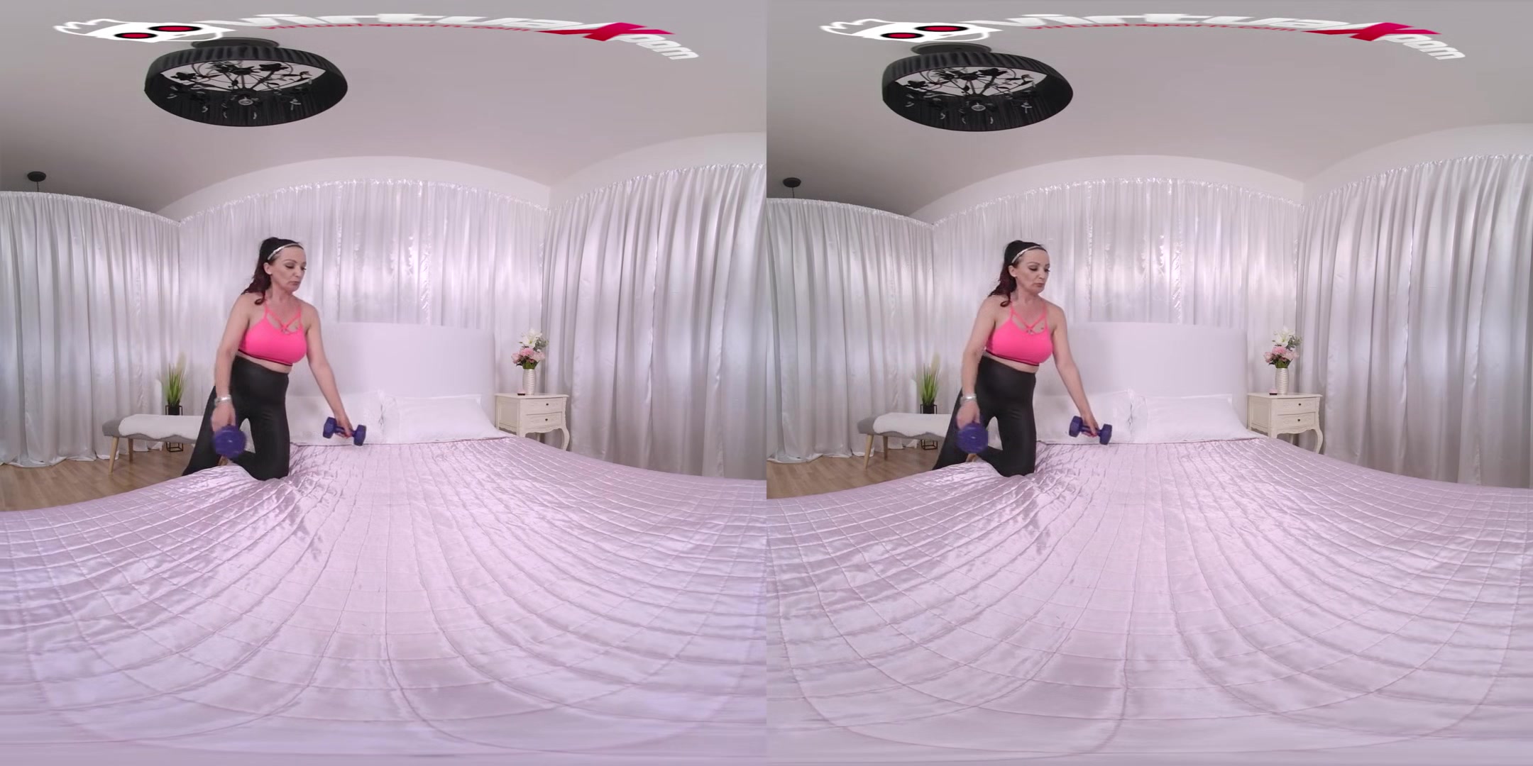 Sporty Hairy Granny - Mature GILF Solo Masturbation