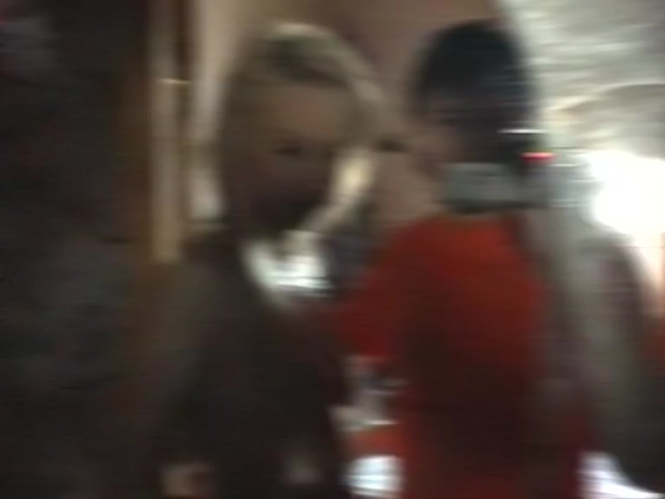 Rita in blonde gal sucks dick in a hot amateur home porn