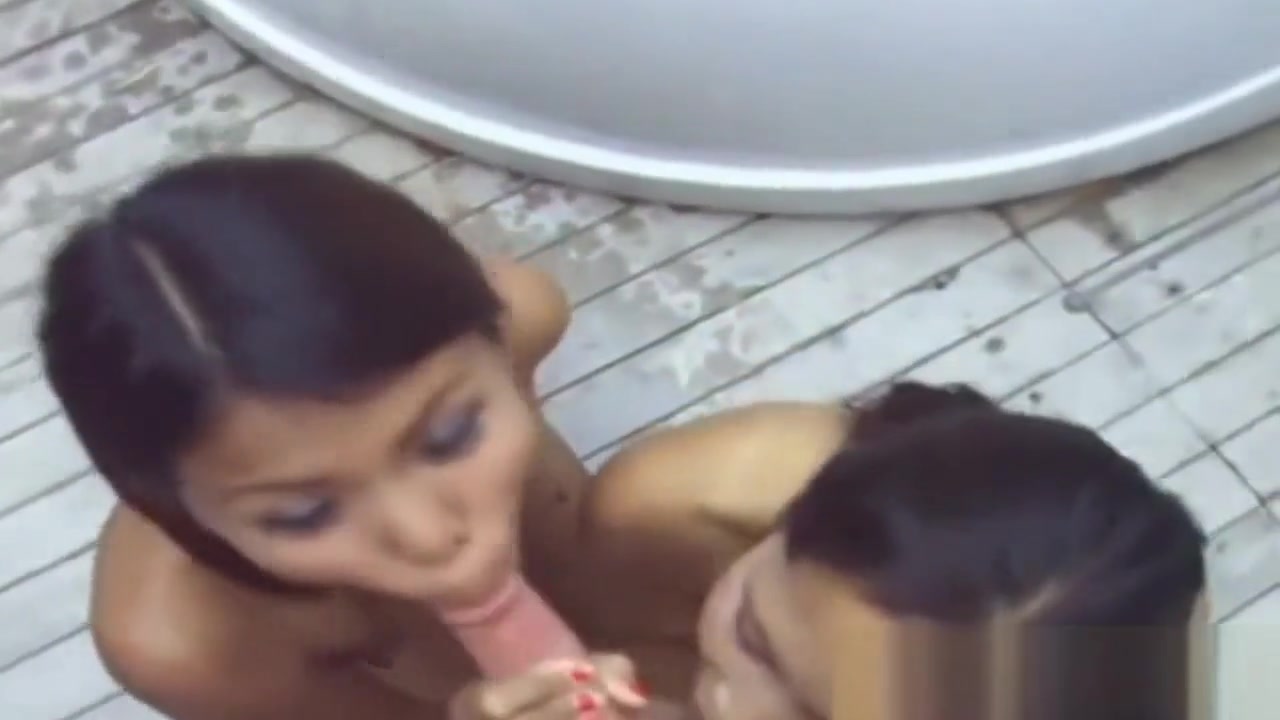 two thai girls suck my dick